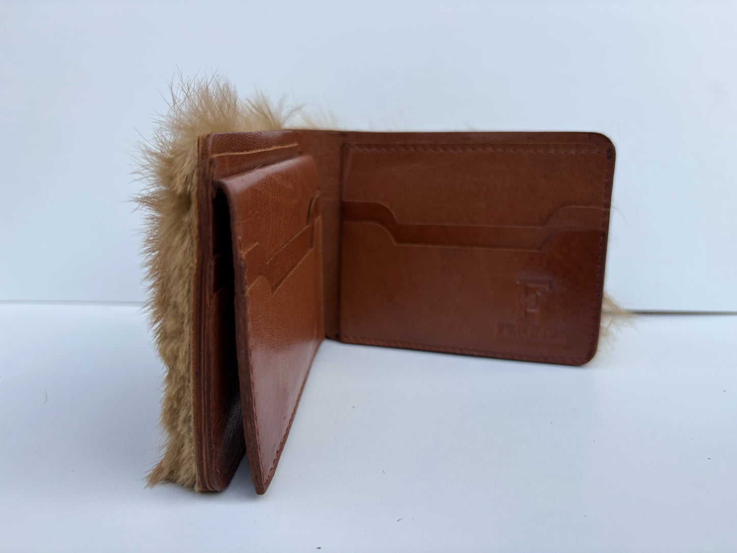 Bi fold Rabbit Skin Wallet | Unique, Soft, Luxury Wallet.
