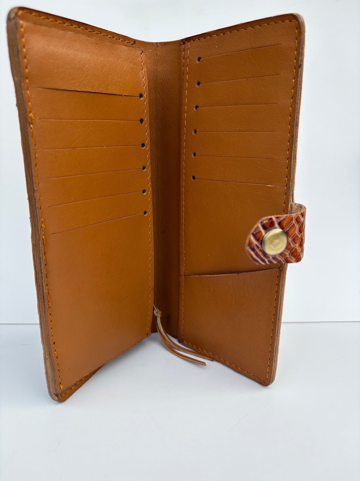 Premium Genuine Lizard Skin Leather Wallet | Elegant Organization Tastes
