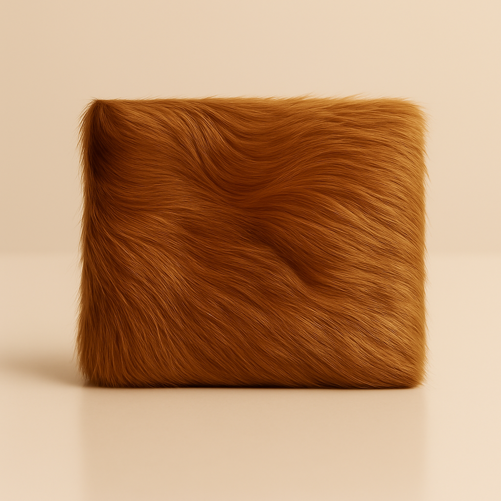 Bi fold Rabbit Skin Wallet | Unique, Soft, Luxury Wallet.