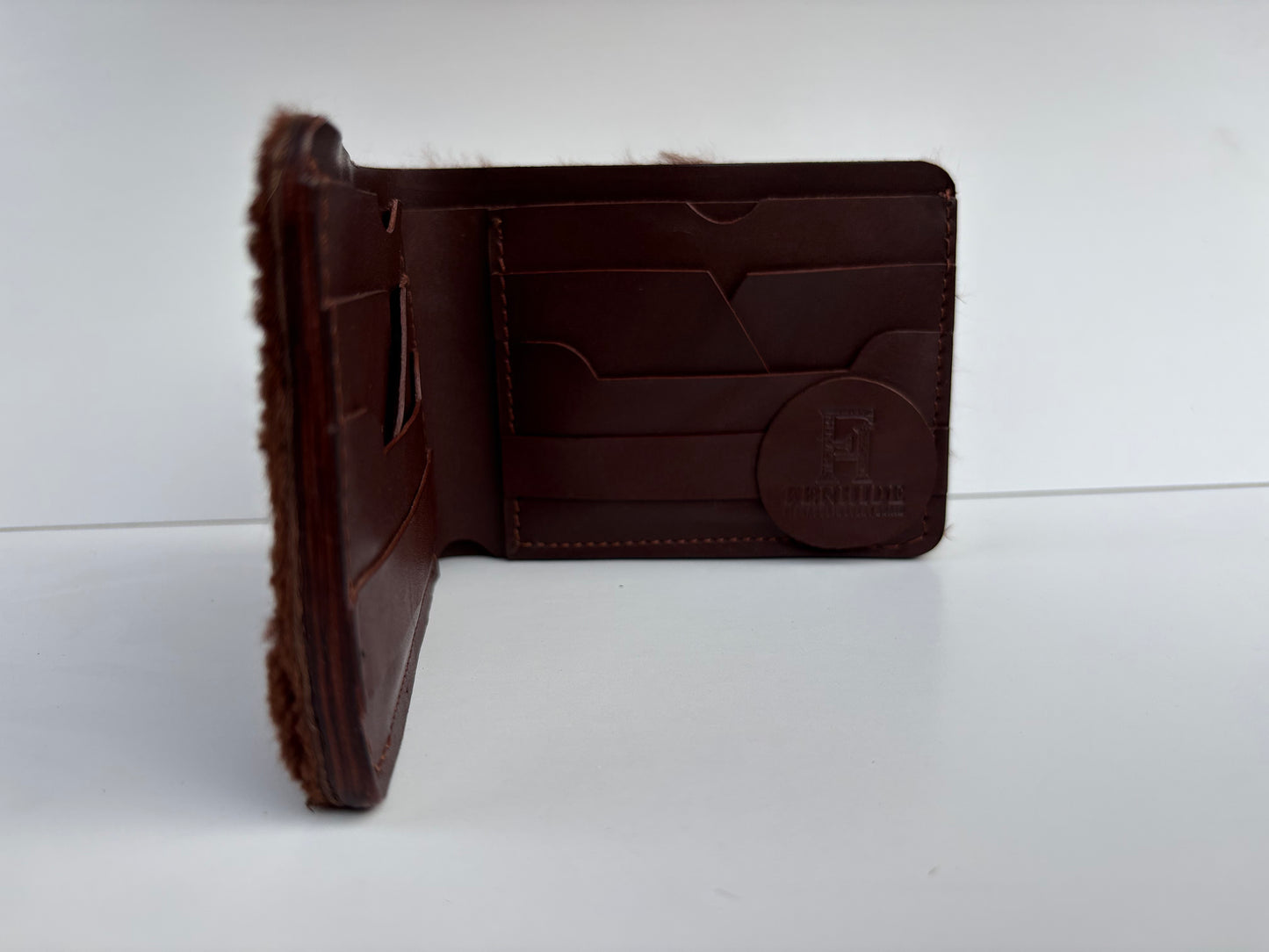 Bi fold Rabbit Skin Wallet | Unique, Soft, Luxury Wallet.