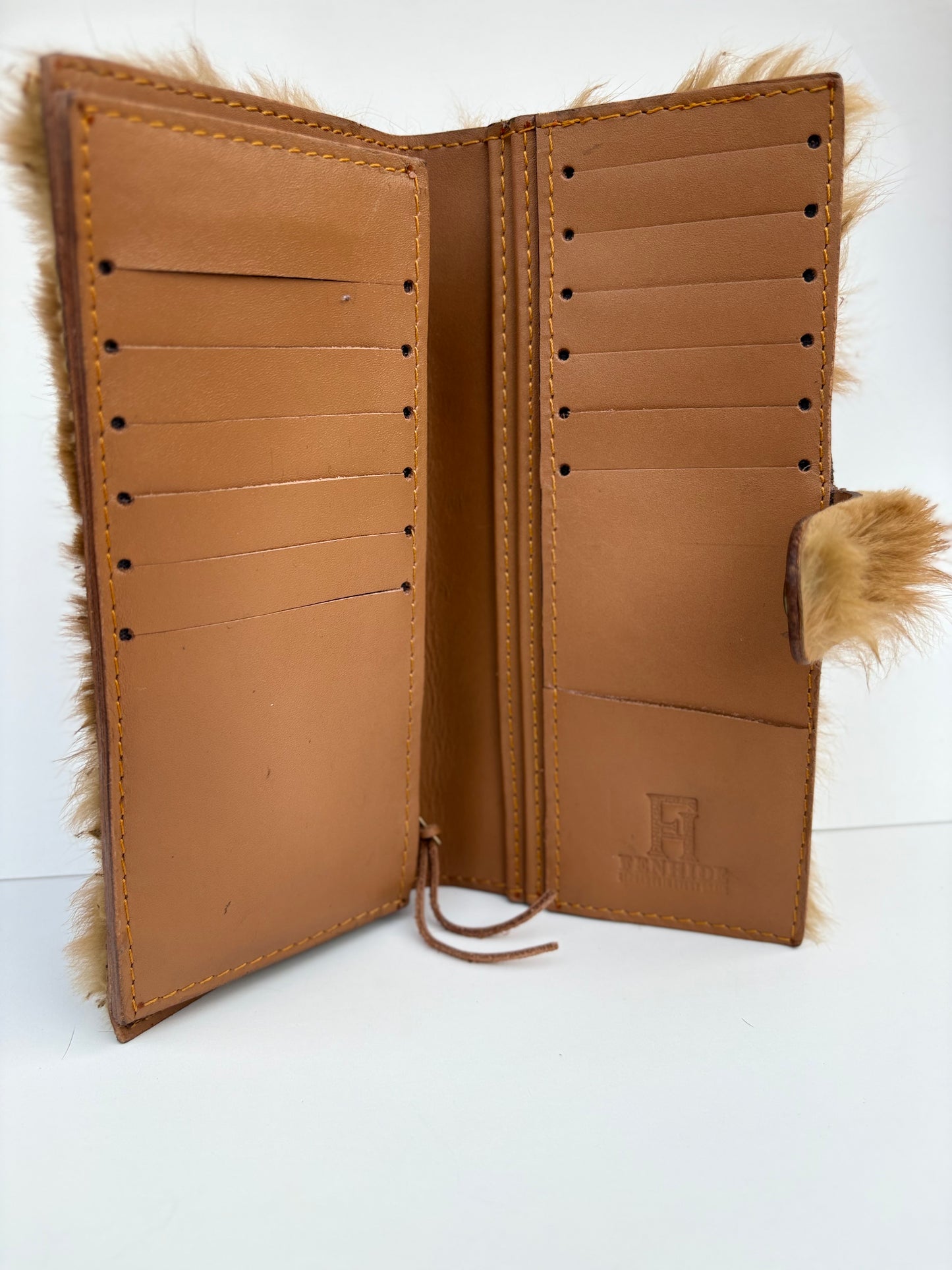 Long Rabbit Skin Wallet | Unique, Soft, Luxury Wallet.