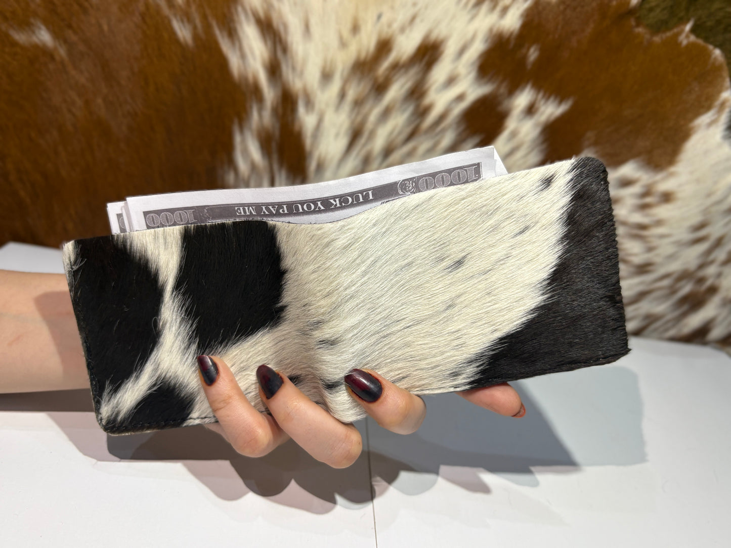 Long Goat Skin Wallet | Flexible, Resilient, Premium Comfort.