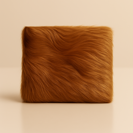 Bi fold Rabbit Skin Wallet | Unique, Soft, Luxury Wallet.